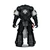 Primaris Crusader: Black Templars (Warhammer 40000) 7" Figure (PRE-ORDER Ships September)
