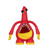 Daddy Long Legs/Mommy Long Legs/Nightmare Huggy/Chum Chompkins (Poppy Playtime) Bendable Bundle (4) 4.5" Figures