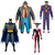 Batman/Harvey Bullock/The Joker/Harley Quinn (Batman: The Animated Series) 6" 4-Pack