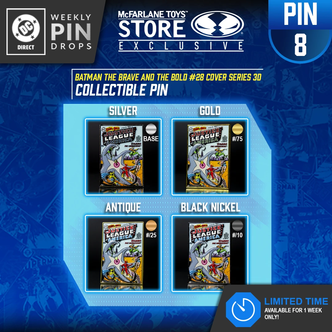 McFarlane's Toys Store has Merch and Apparel! Shirts and Enamel Pins Available Now!