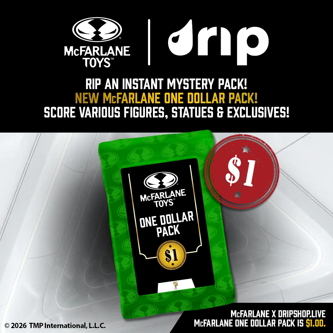 NEW McFarlane x DripShop $1 Pack. 