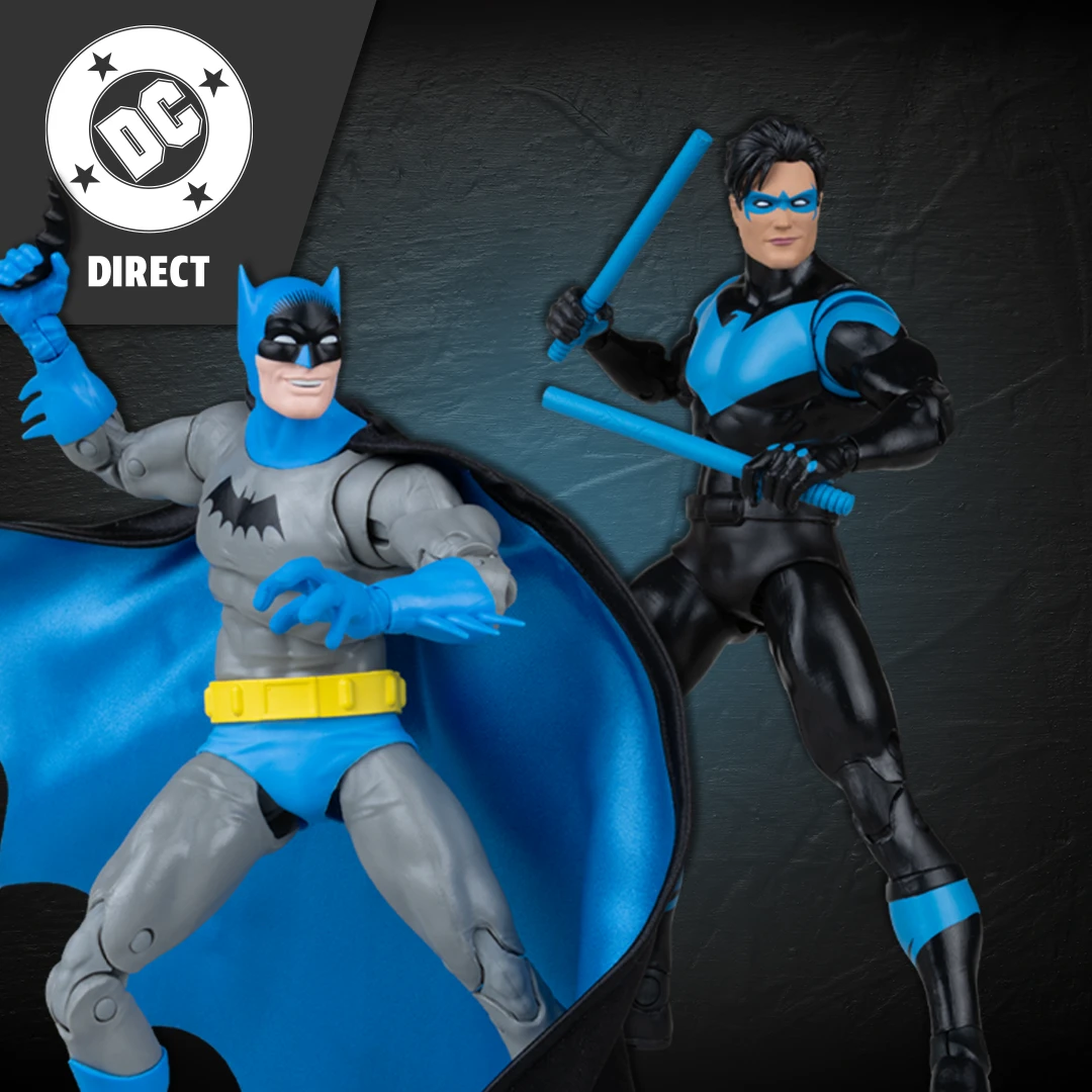 NEW DC Direct Page Punchers Action Figures!