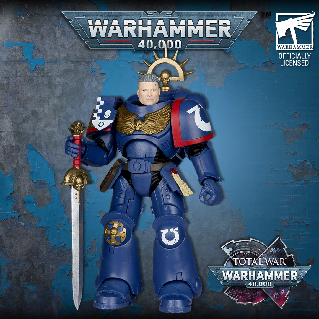 NEW Warhammer 40K (3) 7" Scale Action Figures & Bundle. Pre-Order Now!