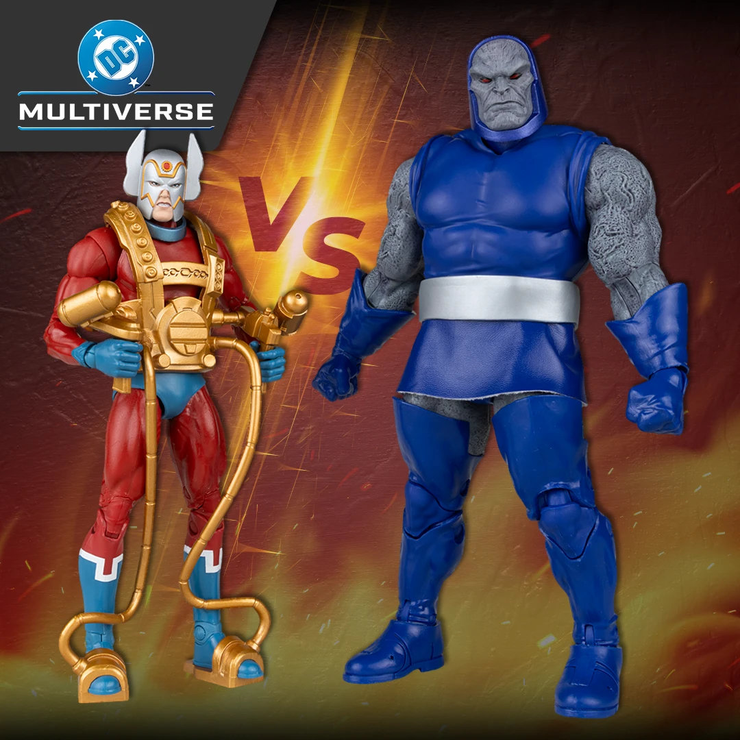 NEW DC Multiverse. Darkseid vs Orion (New Gods) 7" Scale Action Figure and Mega Figure 2-Pack. Pre-Order Now!