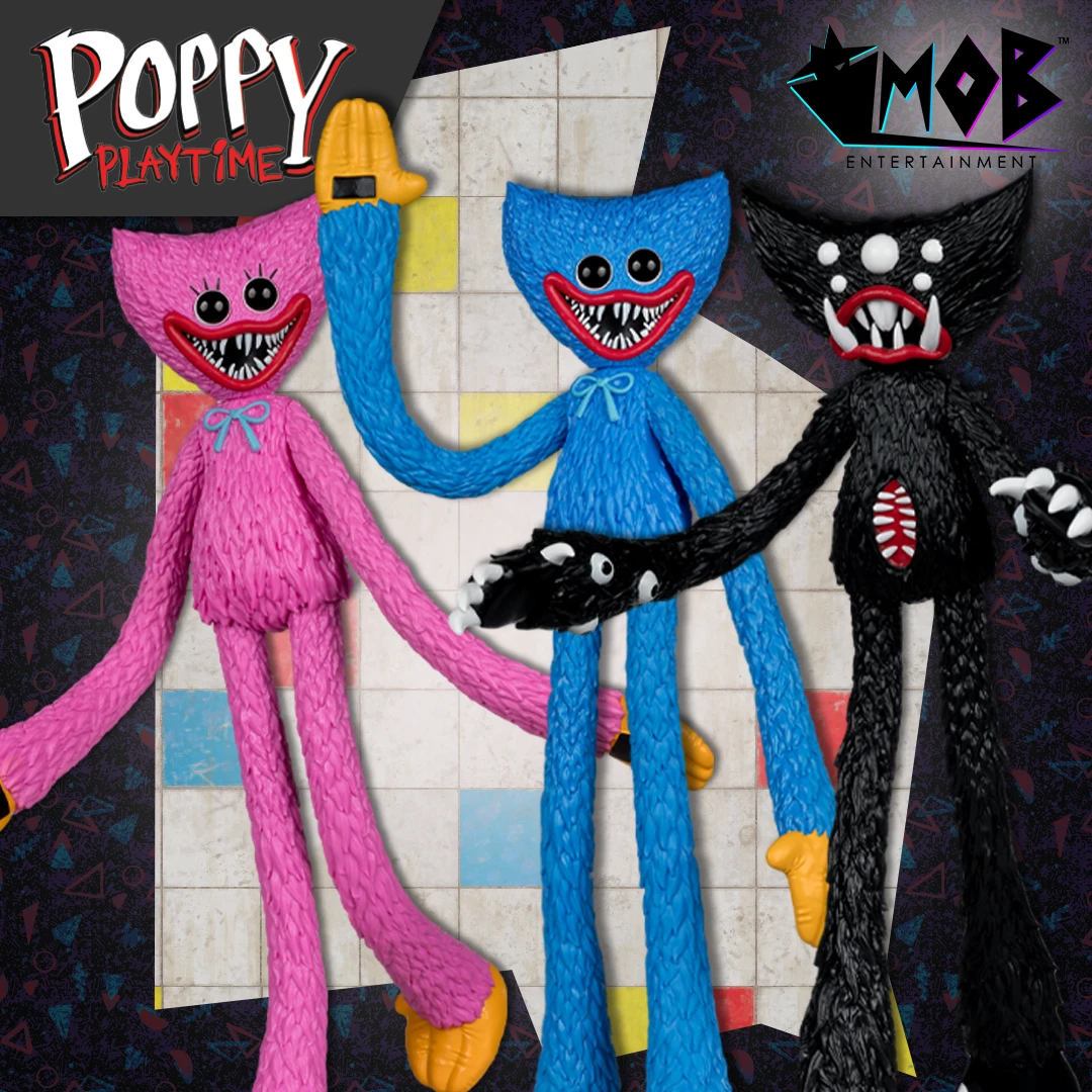 NEW Poppy Playtime 12" Scale Bendable Figures.