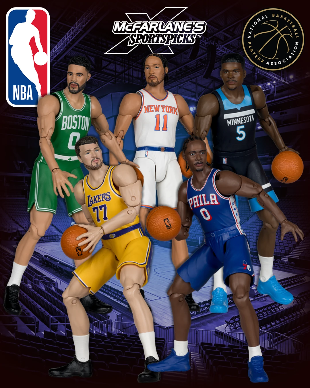 New Store Spotlight! New McFarlane's SportsPicks NBA! Your favorite NBA players in 6" Scale Action Figures and Bundle! Buy Now!