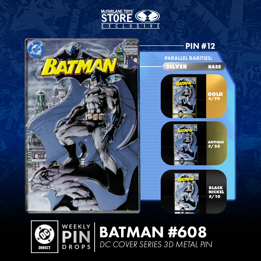 DC Direct Weekly Pin Drops (Pin #10) SSuperman #14 DC Cover Series 3D Metal Collectible Pin! (For 1 Week Only!) (Button) Pre-Order!