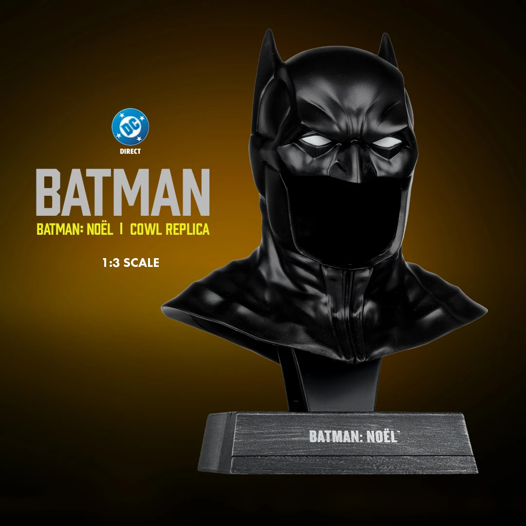 NEW DC Direct Batman Noel 1:3rd Scale Cowl Replica!