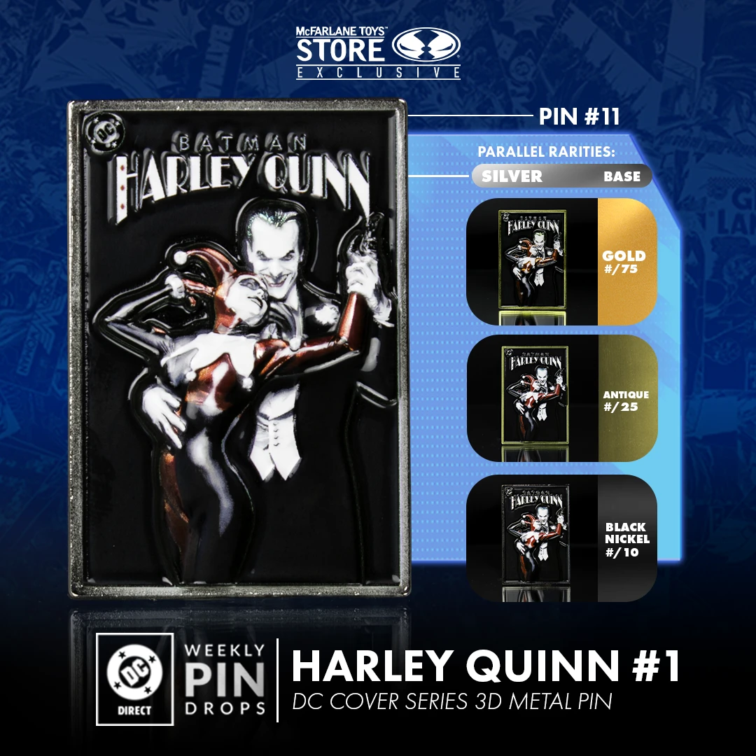 DC Direct Weekly Pin Drops (Pin #10) SSuperman #14 DC Cover Series 3D Metal Collectible Pin! (For 1 Week Only!) (Button) Pre-Order!