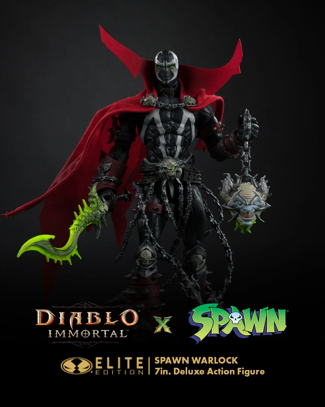 Spawn Warlock -Diablo Immortal x Spawn Elite Edition 7" Action Figure 