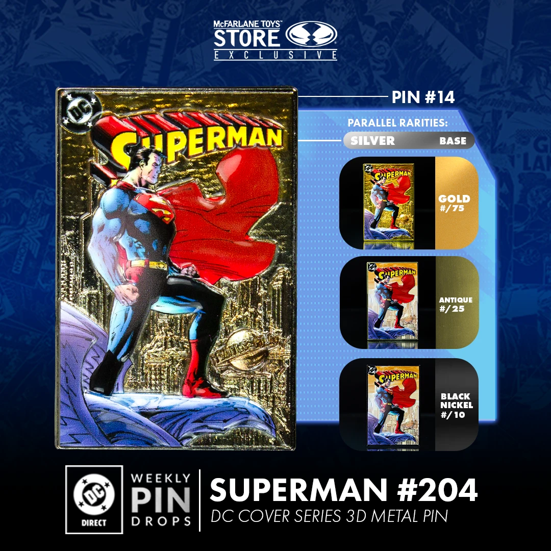 DC Direct Weekly Pin Drops (Pin #13) Poison Ivy #8 DC Cover Series 3D Metal Collectible Pin! (For 1 Week Only!) (Button) Pre-Order!