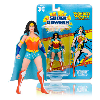 Wonder Woman Blue Cape Variant (DC Super Powers) 4.5