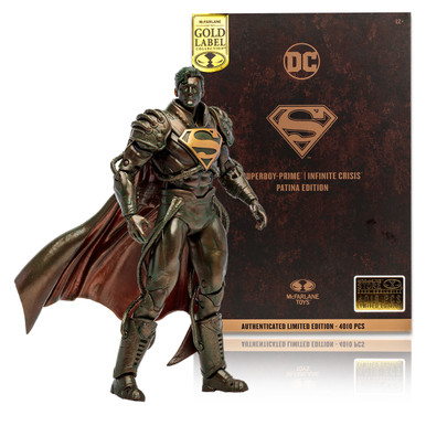 マクファーレン 限定品Superboy-Prime Patina Ed Superboy-Prime (Infinite Crisis) Patina Edition Gold Label 7