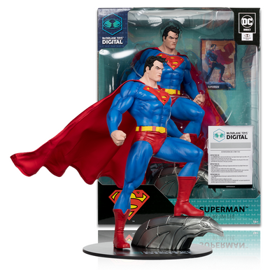 Superman 1:6 PVC Statue by Jim Lee w/McFarlane Digital Collectible
