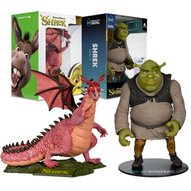 SF・ファンタジー・ホラー McFarlane Toys/SHREK set of 5 SHREK set of 5 McFarlane Toys w/sound - Shrek/Fiona/Donkey