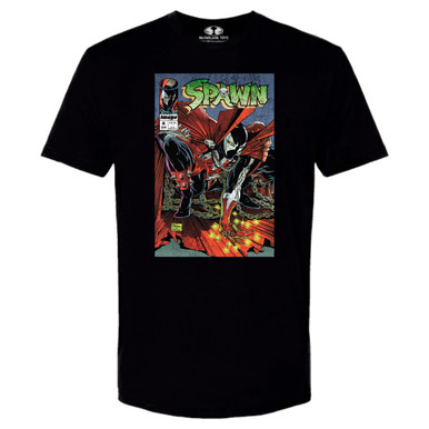 Spawn Comic #8 Cover T-Shirt Black MTS Exclusive - McFarlane Toys