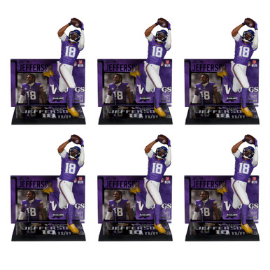 Justin Jefferson (Minnesota Vikings) NFL Factory Sealed Case (6