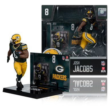 (バリアント/未開封品)マクファーレンNFL ジョニー・ユナイタス 2体セット Josh Jacobs (Green Bay Packers) NFL 7