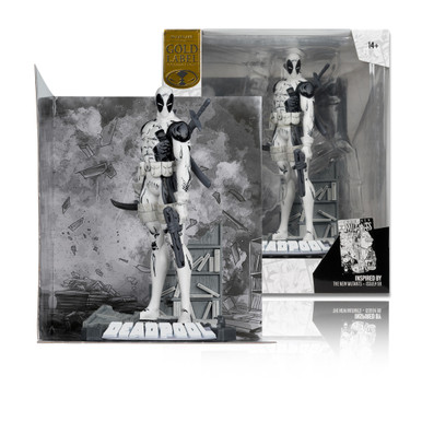 Deadpool (The New Mutants #98) Line-Art Gold Label 1:10th Scale