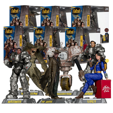 Deathclaw/The Ghoul/Maximus/Lucy/Securitron/Hank Maclean (Fallout