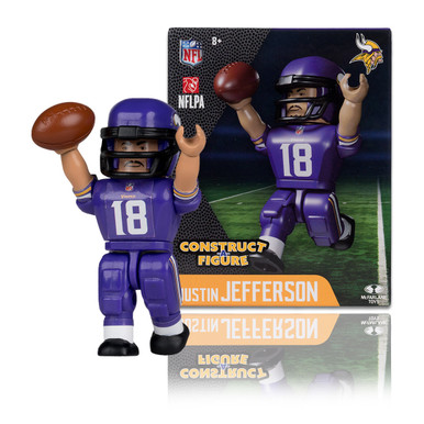Justin Jefferson (Minnesota Vikings) Construct-a-Figure (PRE-ORDER