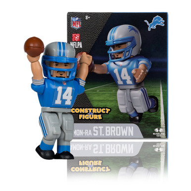 Amon-Ra St. Brown (Detroit Lions) Construct-a-Figure - McFarlane