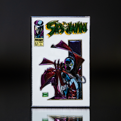 Spawn #21 Cover Series 3D Metal Pin - McFarlane Toys Store