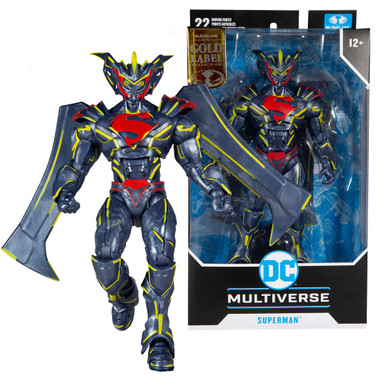 DCEU シリーズ Superman Energized w/Unchained Armor (DC Multiverse) Gold
