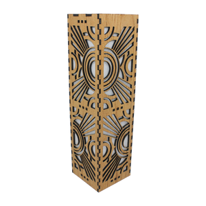 Geometric Wooden Lamp Geometric Wooden Lamp