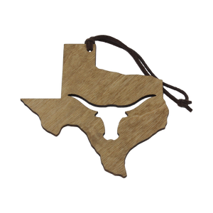 Wooden Ornament Texas Ornament Wooden Ornament Texas Ornament