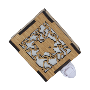Wooden Texas Night light Wooden Texas Night light