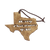 Wooden Texas Ornament Wooden Texas Ornament