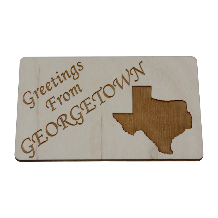 Greetings From Georgetown Postcard