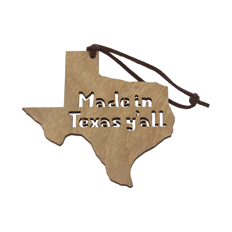 Texas Ornament Wooden Ornament