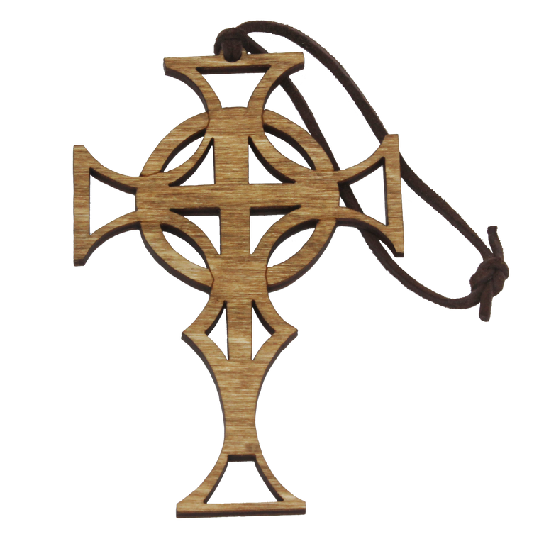 Wooden Cross Ornament