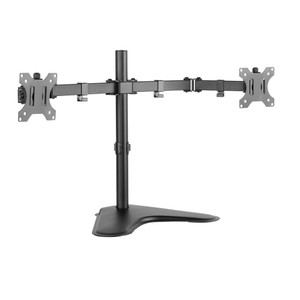 Dual Monitor Desk Mount - Free Standing for 13" to 32" Displays Dual Monitor Desk Mount - Free Standing for 13" to 32" Displays