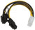 PCIe 6pin to 2 x PCIe 8pin(6+2)power adapter