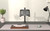 VESA Mount Laptop Tray on table mount front view
