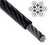 Laptop lock cable structure