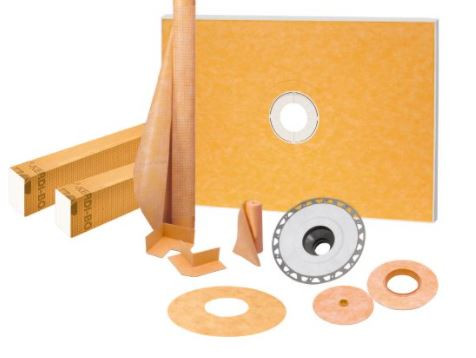 Schluter Kerdi Shower Kit Without Grate 38" x 60" Milford Tile Supply