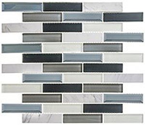 GT Glass Beveled Castle Azure Gardens BCA-655 GT Glass Beveled Castle Azure Gardens BCA-655