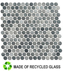 GT Glass Polka Dots  Ombre Reef PLK-65 GT Glass Polka Dots  Ombre Reef PLK-65