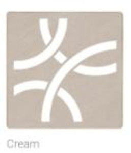 Schluter Kerdi Drain 4" Trendline Curve Cream(TSC) KDIF4 GRK TSC D6 For 2" Outlet