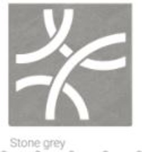 Schluter Kerdi Drain 4" Trendline Curve Stone Gray(TSSG) KDIF4 GRK TSSG D6 For 2" Outlet