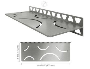 Schluter Shelf-W Curve Stainless Steel SWS1 D6 EB