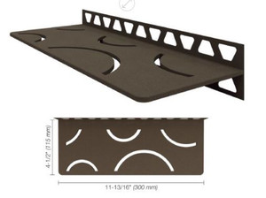 Schluter Shelf-W Curve Bronze SWS1 D6 TSOB