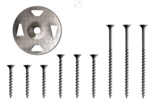 Schluter Kerdi Board-ZT/-ZS Washer & Screw Set Schluter Kerdi Board-ZT/-ZS Washer & Screw Set