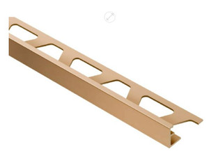 Schluter Jolly 8' Satin Copper Profile Schluter Jolly 8' Satin Copper Profile