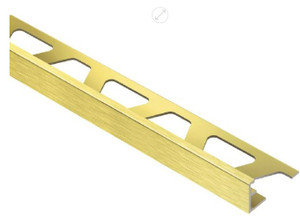 Schluter Jolly 8' Brushed Brass Profile Schluter Jolly 8' Brushed Brass Profile