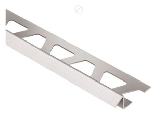 Schluter Reno-TK 8' Brushed Stainless Steel Profile Schluter Reno-TK 8' Brushed Stainless Steel Profile